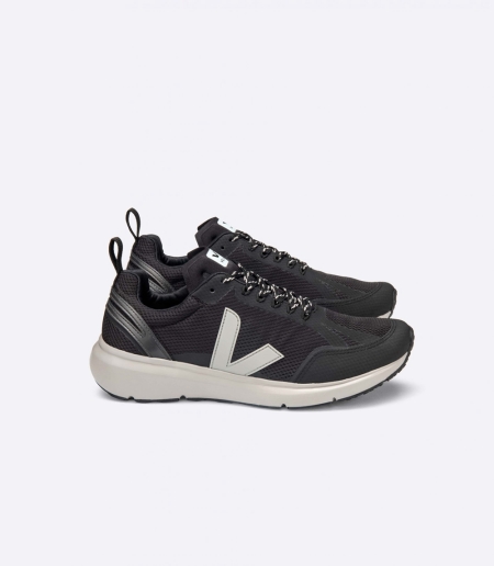Men Veja Condor 2 Alveomesh Vegan Shoes Vegan Shoes Black/Grey ireland IE-4869KW